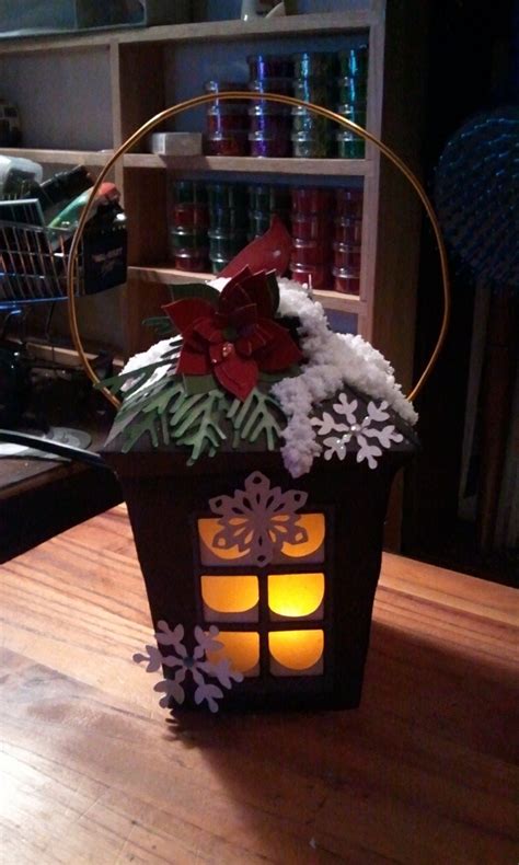 Lantern Made With Svgcuts Navidad Christmas Christmas Box Christmas
