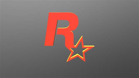 Rockstar Logo 3d Model By Facultymanbruce 96c34bf Sketchfab