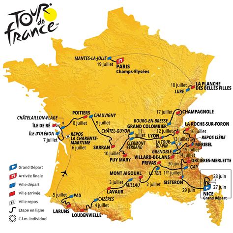 Includes route, riders, teams, and coverage of past tours. Ce Tour de France 2020 vaudra encore le détour