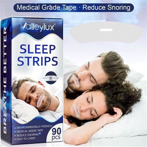 Valleylux Sleep Strips 90pcs For Sleeping Mouth Tape Stop Snoring For