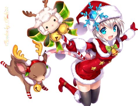 Anime Christmas Png Png Image Collection