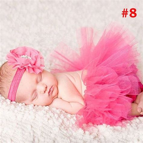 Tutus And Headband Sets With Images Newborn Baby Girl Photography