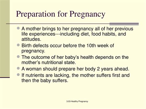 Ppt A Healthy Pregnancy Powerpoint Presentation Free Download Id