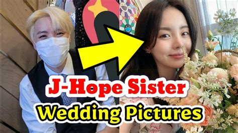Bts J Hope Sister Wedding Pictures 2021 Mejiwoo Wedding Pictures Jung