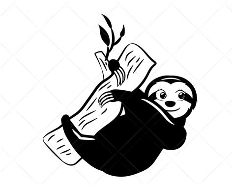 Download Sloth 7 SVG Cricut Silhouette | Scotties Designs