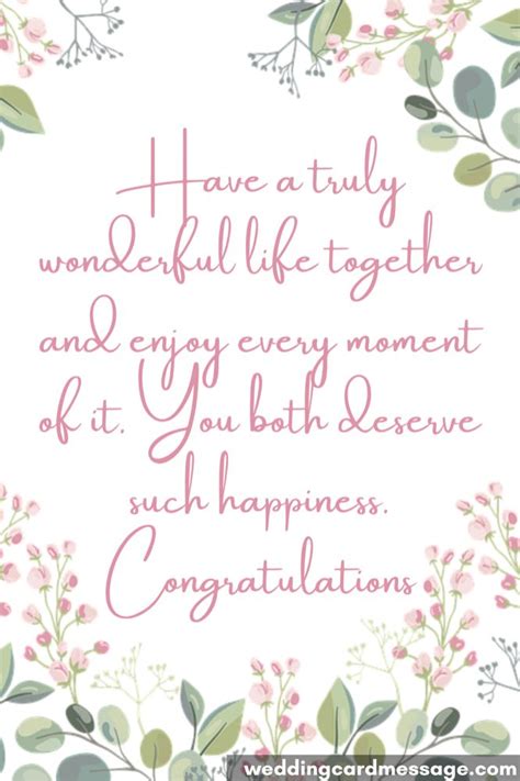 41 Heartfelt Wedding Messages For The Couple Wedding Card Message