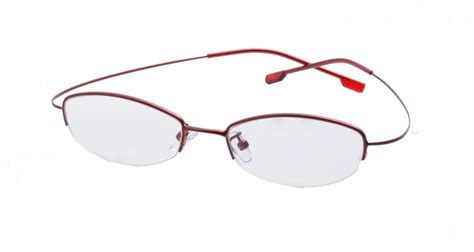 Deding Women Semi Rimless Eyeglasses Stainless Steel Eyeglass Frames Wire Half Eye Multi Colored