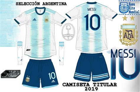 Casakits Mundial Nueva Camiseta Selección Argentina 2019