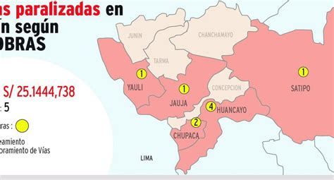 Más De 25 Millones En Obras Paralizadas En Región Junín Peru Correo