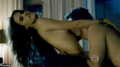 Alessandra Ambrosio Nude In A Sex Scene For Brazilian Drama Verdades Secretas Daily Mail Online