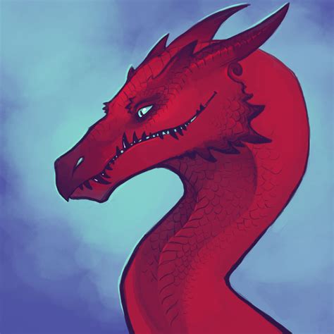Dragon Portrait By Aazure Dragon On Deviantart