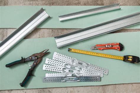 Building And Repair Tools And Materials Stock Image Image Of Cutting