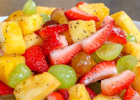 Honey Lime Summer Fruit Salad Summer Fruit Salad Recipe Summer Salads