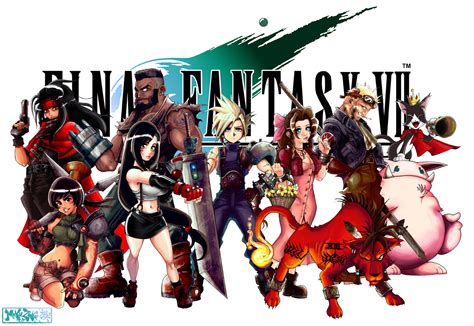 Artstation Final Fantasy 7 Cast