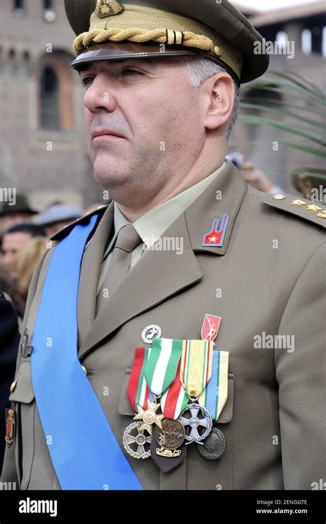 Talian Army Senior Officers During A Military Ceremony Stock Photo Alamy