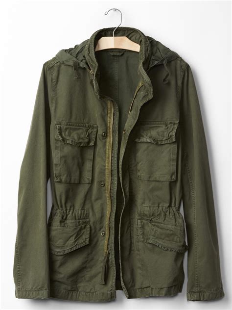 Gap Fatigue Jacket In Green For Men New Army Green Lyst