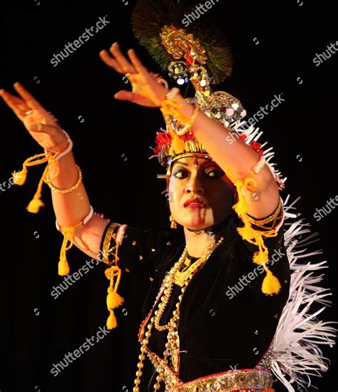 Bangladeshi Dancer Farhana Ahmed Performs Manipuri Editorial Stock