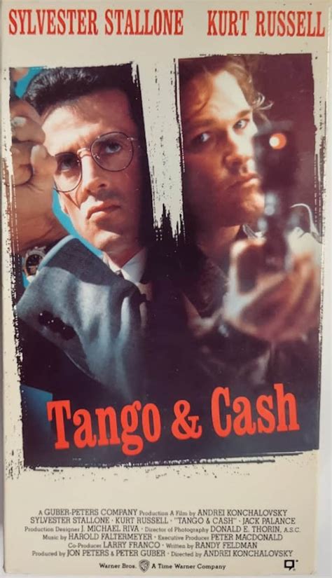 Vhs 1989 Vintage Movie Titled Tango And Cash Starring Sylvester Etsy