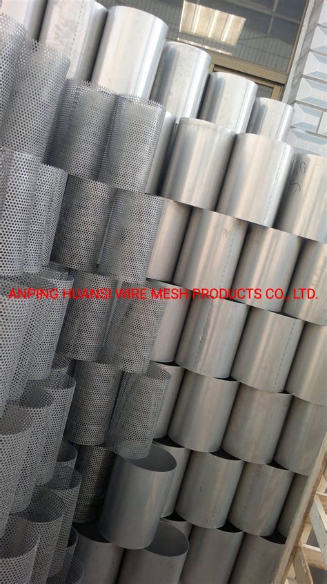 Stainless Steel Perforated Metal Mesh Punched Sheet For Lighting