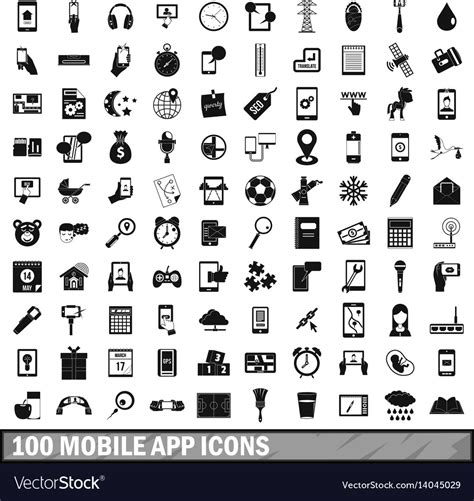 Mobile Banking Icons