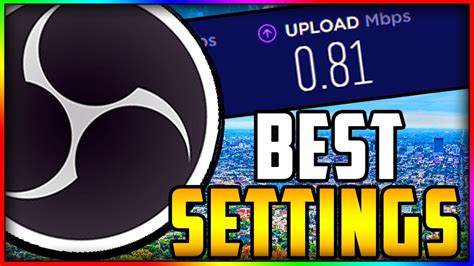 New How To Stream With Bad Internet Obs Studio Best Obs Settings For
