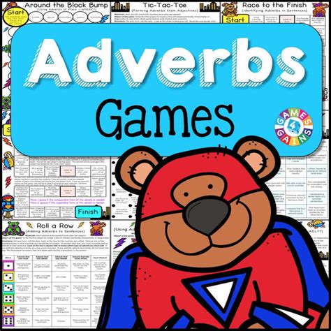 Adverbs Games Games 4 Gains