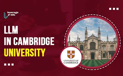 Llm In Cambridge University Eligibility Career And More Leverage Edu