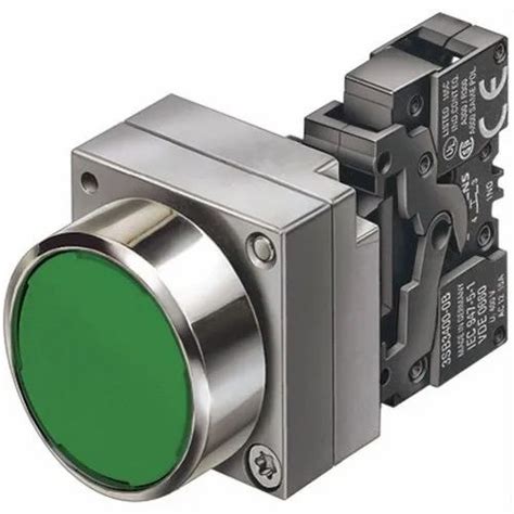 5 A Green Siemens Illuminated Push Button 220 V At Rs 801 Piece In