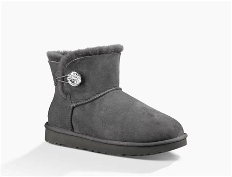 ugg® mini bailey button bling classic boot für damen ugg® de