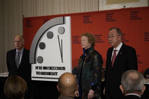 Doomsday Clock Moved 20 Seconds Closer To Global Catastrophe