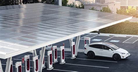 Tesla Opens Solar Powered V3 Supercharger Station In Las Vegas