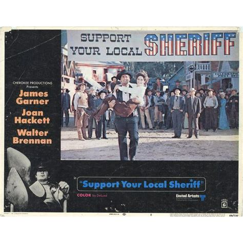 Support Your Local Sheriff Movie Poster Style H 11 X 14 1969