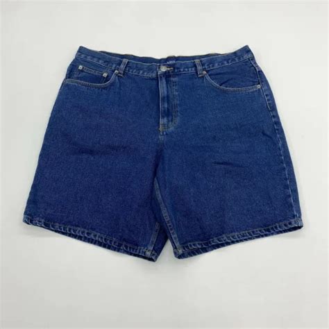 Basic Editions Denim Shorts Mens 40 Blue 100 Cotton Medium Washed 5