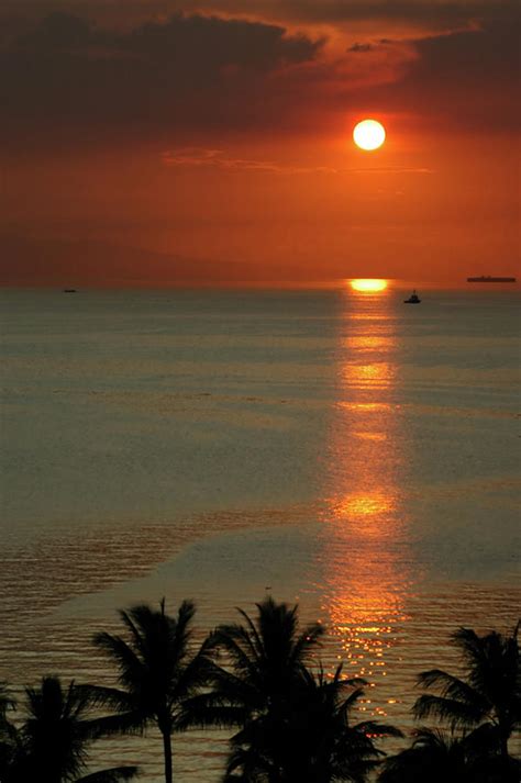Manila Bay Sunset Photograph By Vanwyckexpress Pixels
