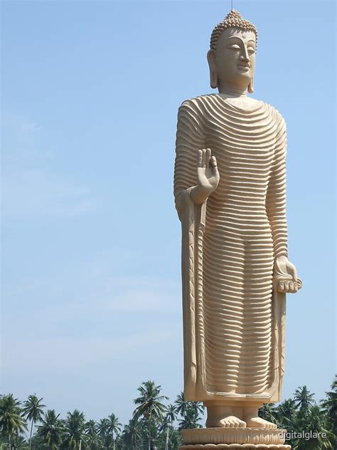 Buddha Statue Sri Lanka By Digitalglare Redbubble