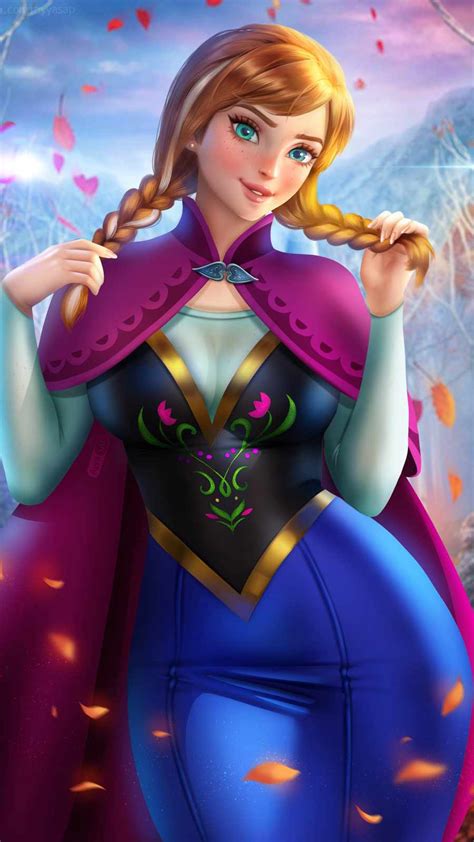 Princess Anna Frozen Movie Iphone Wallpapers Iphone Wallpapers