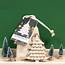 Glitter Christmas Tree Wooden Craft Kit By Artcuts  Notonthehighstreetcom