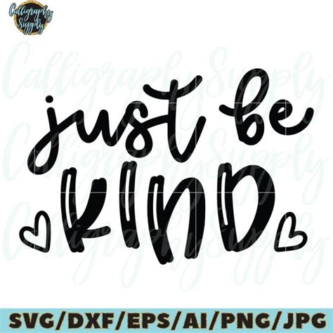 Be Kind Svg Images