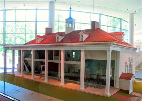 Susans Mini Homes Mount Vernon In Miniature The Dollhouse Southern