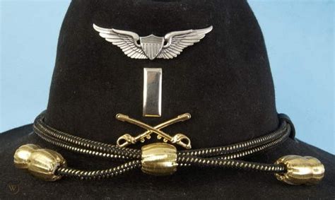 Air Cavalry Officer`s Stetson Hat 237107542