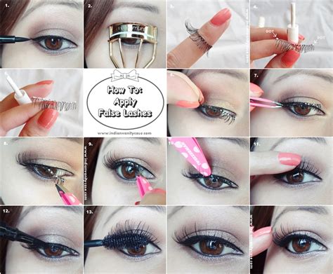 3 Simple Steps To Apply False Lashes Perfectly Pretty Designs