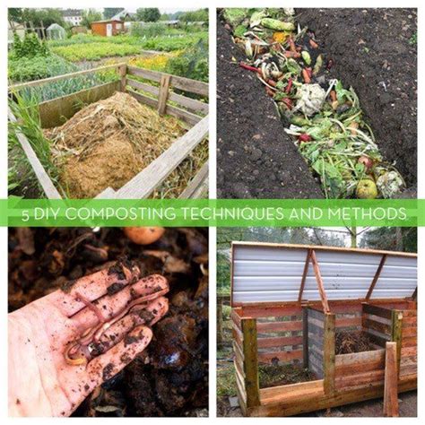 Roundup 5 Diy Composting Techniques For Creating Your Own Rich