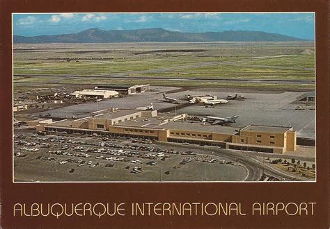 Albuquerque International Airport Abq Postcard Circa 1 Flickr
