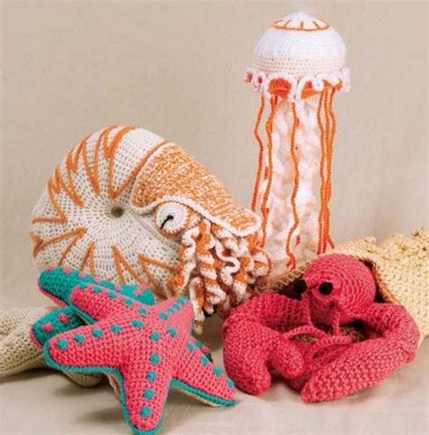 Crocheted Sea Creatures Book Review Crochet Concupiscence