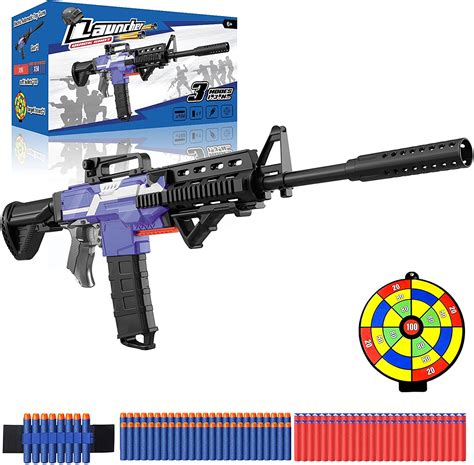 Toys And Hobbies M416 Electric Automatic Assault Rifle Shooting Toy Gun Weapons With Shooting Soft