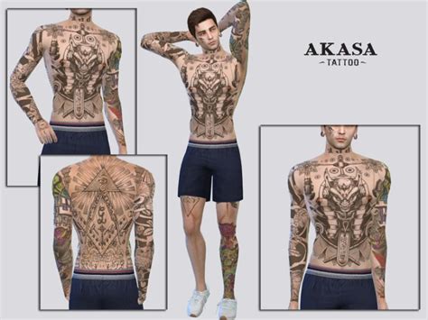 Akasa Tattoo The Sims 4 Catalog