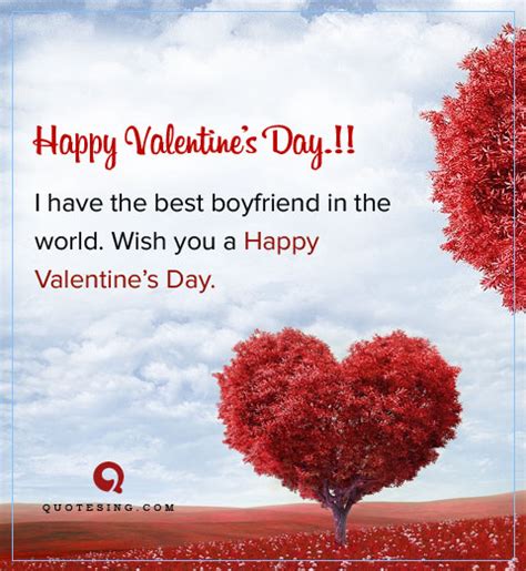 Best Valentine Day Quotes for Boyfriend - Quotesing