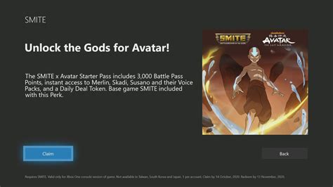 Smites Xbox Game Pass Ultimate Subscribers Get Free Avatar Skin Xbox