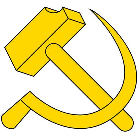 Hammer And Sickle Logo Filehammer And Sickle Nobgsvg Wikimedia