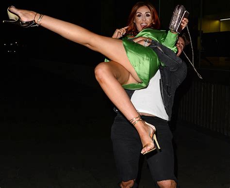Wayne Rooney Party Girl Laura Simpson Flashes Everything On Wild Night